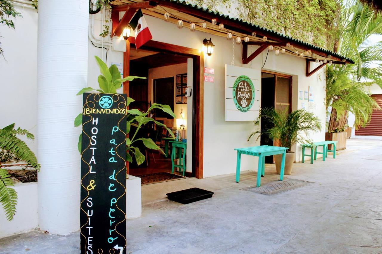 Hostal & Suites Pata De Perro Bacalar Bagian luar foto